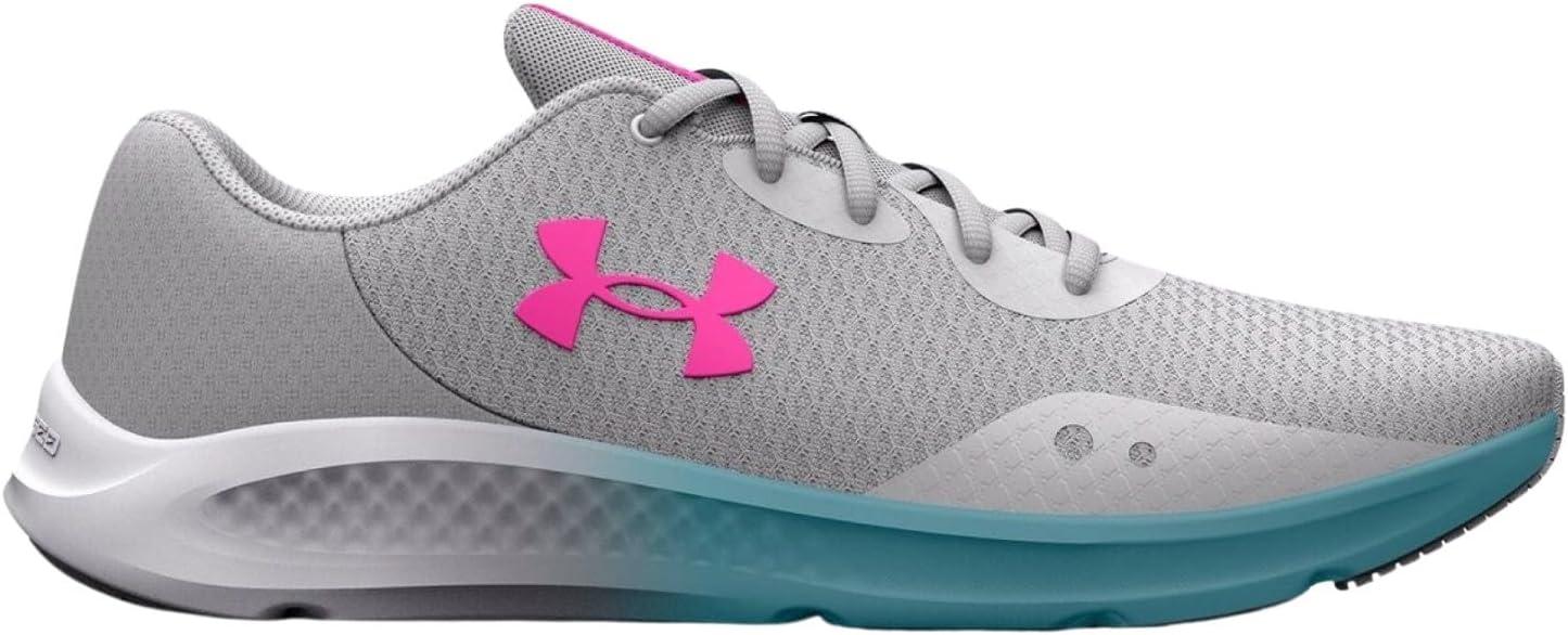 imageUnder Armour Womens Charged Pursuit 3Running ShoeHalo GrayHalo GrayRebel Pink