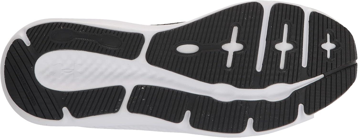 imageUnder Armour Womens Charged Pursuit 3Running ShoeJet Gray 108Mega Magenta