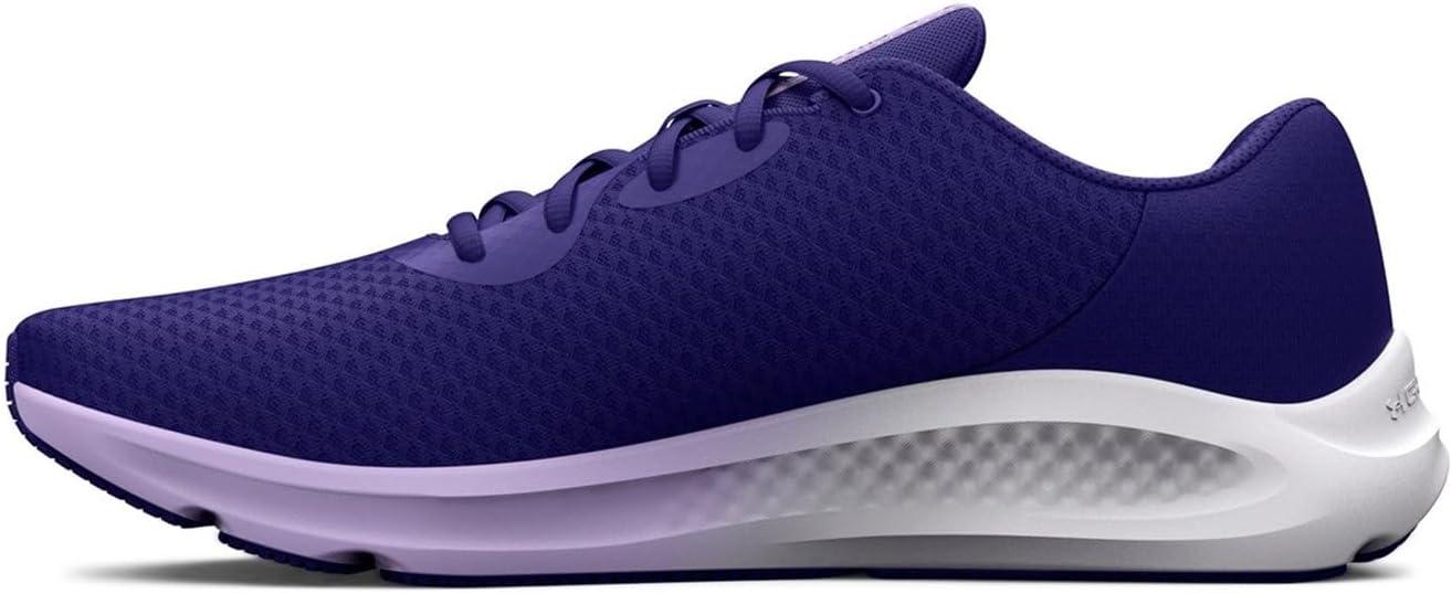 imageUnder Armour Womens Charged Pursuit 3Running ShoeSonar BlueSonar BlueNebula Purple