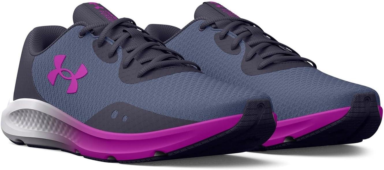 imageUnder Armour Womens Charged Pursuit 3Running ShoeTempered Steel