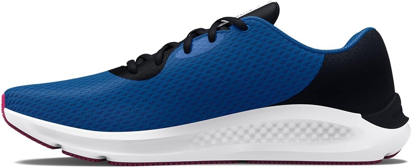 imageUnder Armour Womens Charged Pursuit 3Running ShoeVictory Blue 400White