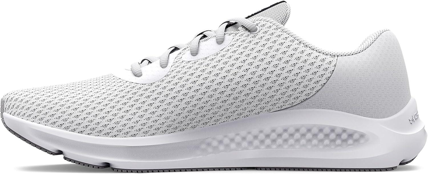 imageUnder Armour Womens Charged Pursuit 3Running ShoeWhiteBlack