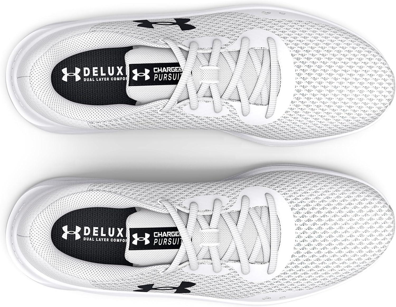 imageUnder Armour Womens Charged Pursuit 3Running ShoeWhiteBlack