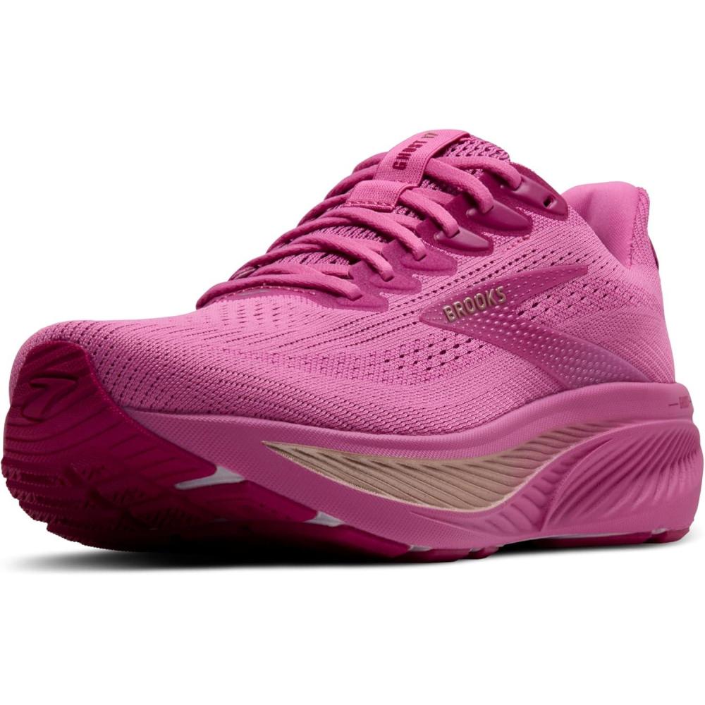 imageBrooks Womens Ghost 17 Neutral Running ShoePinkFuchsiaGold
