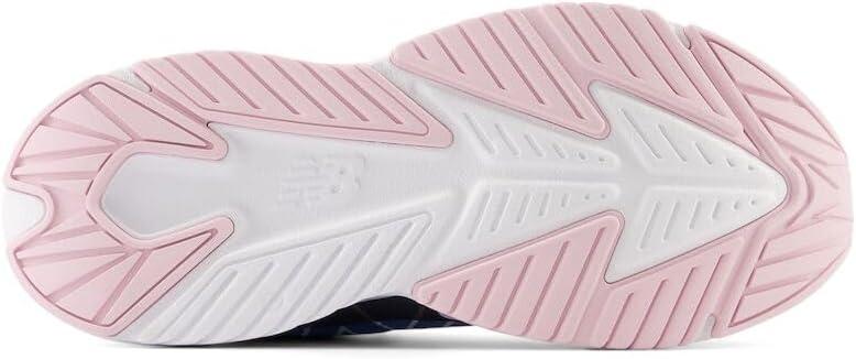imageNew Balance Kids Rave Run V2 LaceUp Running ShoesBlackBlue LagunaLight Raspberry