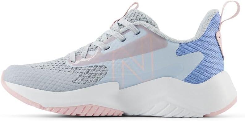 imageNew Balance Kids Rave Run V2 LaceUp Running ShoesBright SkyGraniteRose Sugar