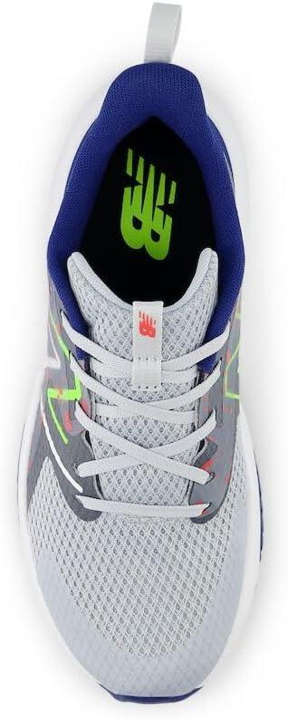 imageNew Balance Kids Rave Run V2 LaceUp Running ShoesGraniteInkwellPixel Green