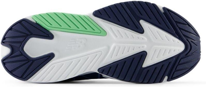 imageNew Balance Kids Rave Run V2 LaceUp Running ShoesNb NavyElectric SkySweetgrass