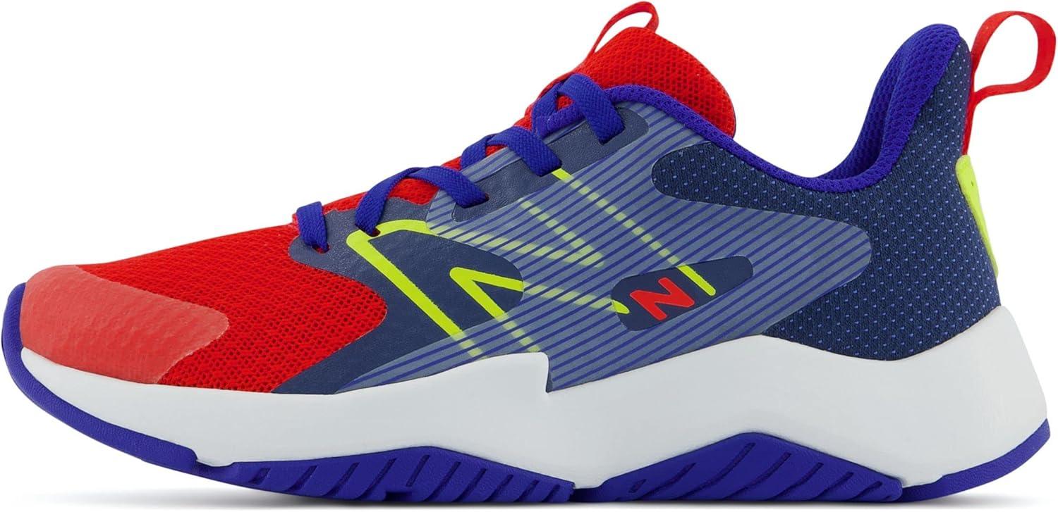 imageNew Balance Kids Rave Run V2 LaceUp Running ShoesNeo FlameLemonadeMoon Shadow