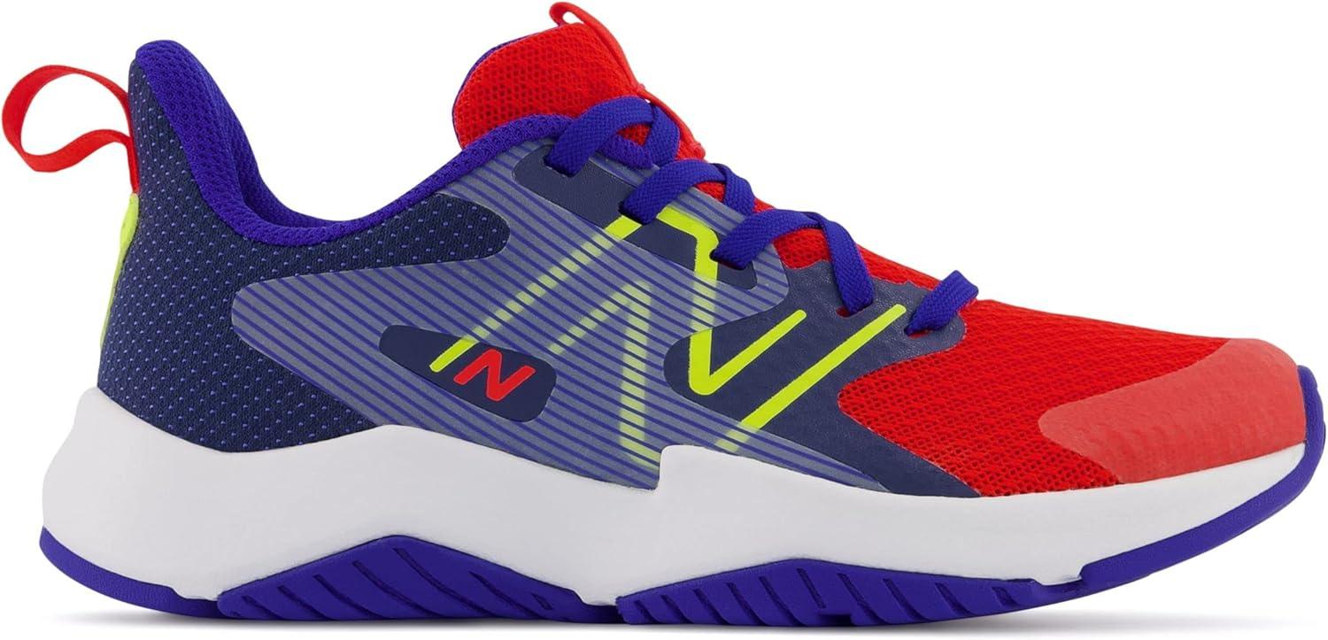 imageNew Balance Kids Rave Run V2 LaceUp Running ShoesNeo FlameLemonadeMoon Shadow