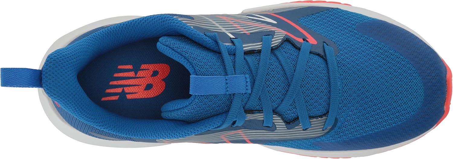 imageNew Balance Kids Rave Run V2 LaceUp Running ShoesSerene BlueBlue GrooveElectric Red