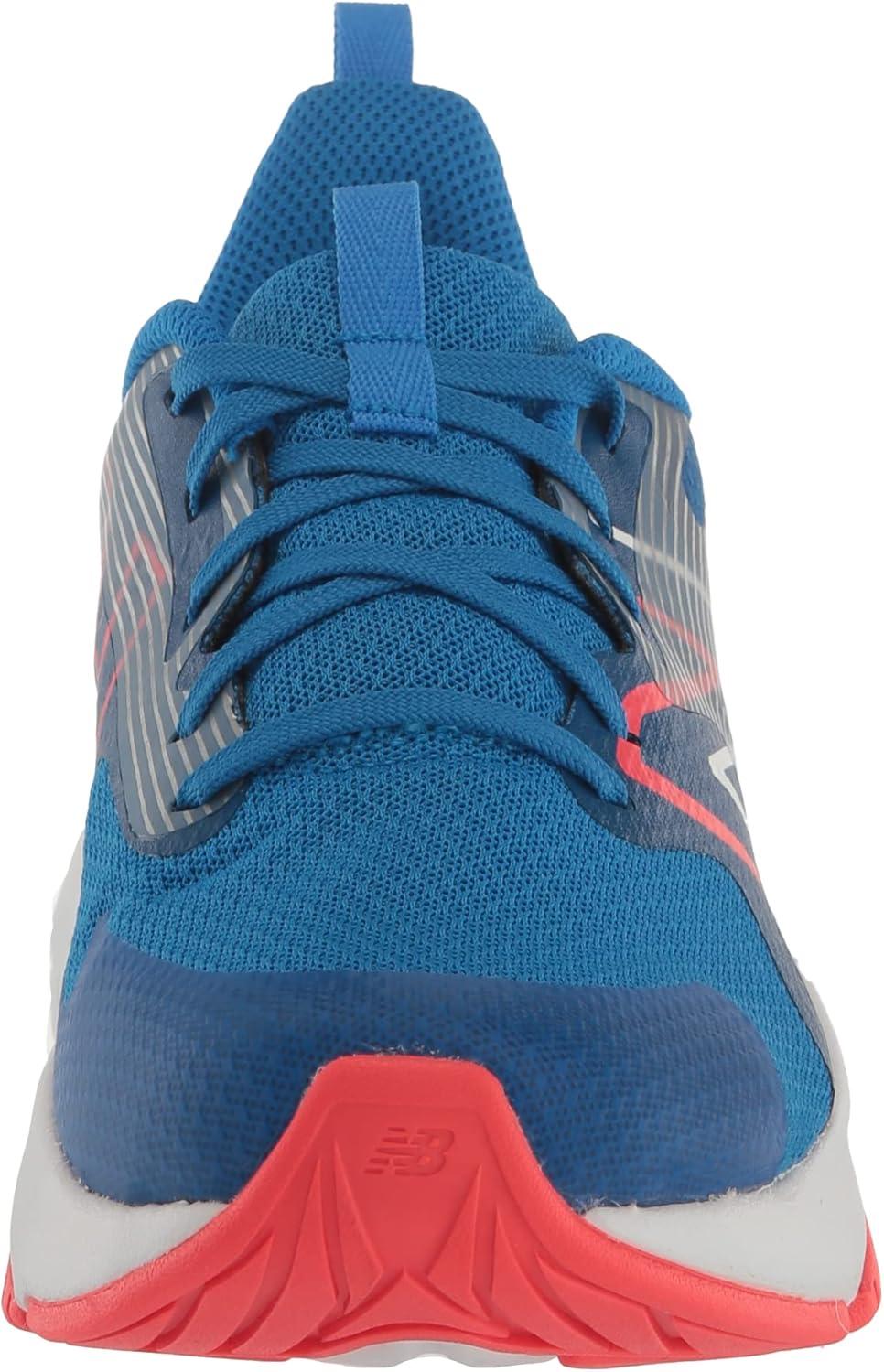 imageNew Balance Kids Rave Run V2 LaceUp Running ShoesSerene BlueBlue GrooveElectric Red