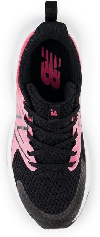 imageNew Balance Kids Rave Run V2 LaceUp Running ShoesSignal PinkBlack
