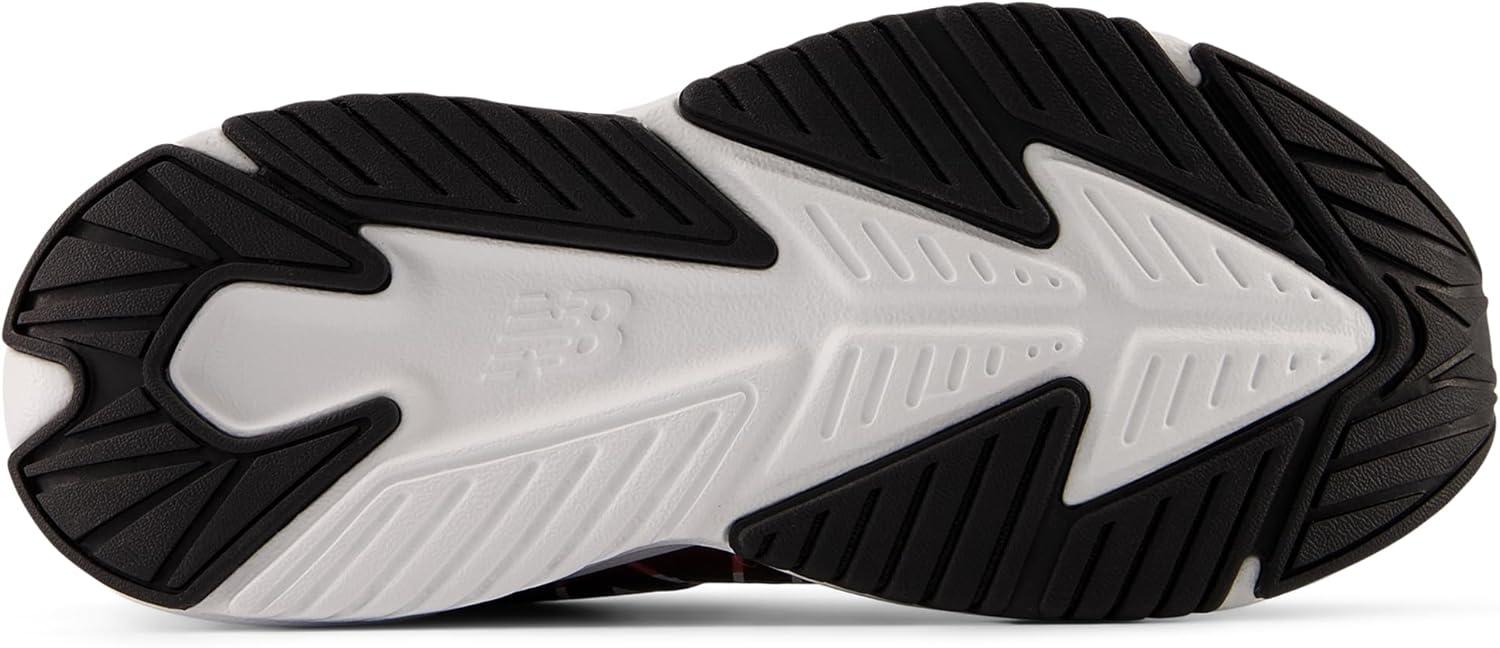 imageNew Balance Kids Rave Run V2 LaceUp Running ShoesTeam RedBlackBlack Cement