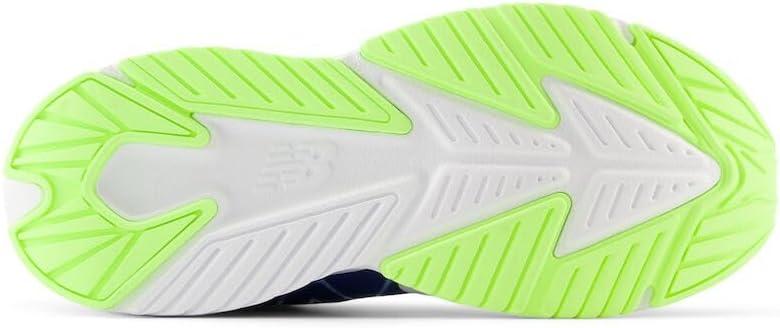 imageNew Balance Kids Rave Run V2 LaceUp Running ShoesTeam RoyalBlue OasisBleached Lime Glo