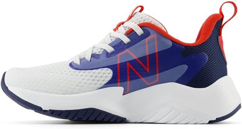 imageNew Balance Kids Rave Run V2 LaceUp Running ShoesTeam RoyalWhiteTrue Red