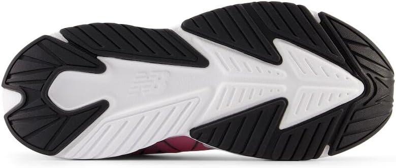imageNew Balance Kids Rave Run V2 LaceUp Running ShoesWhiteReal PinkBlack