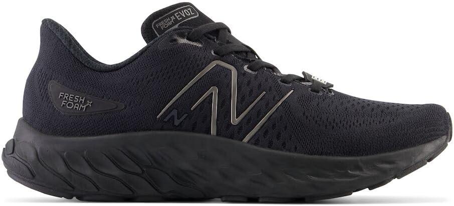imageNew Balance Womens Fresh Foam X Evoz V3 SlipResistant Running ShoeBlackBlack MetallicBlack