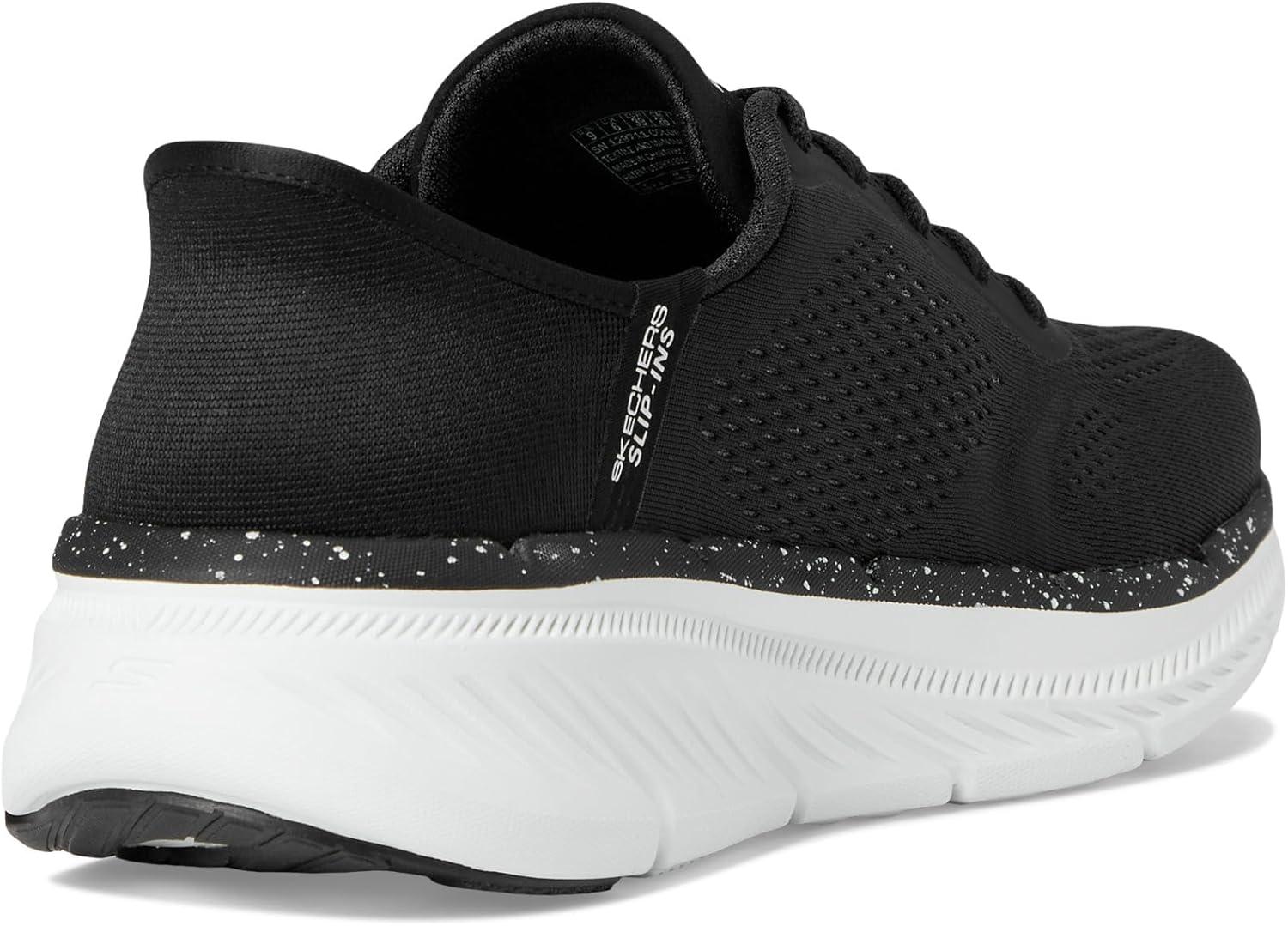 imageSkechers Womens Max Cushioning Premier 20 Alora Hands Free SlipinsBlackWhite