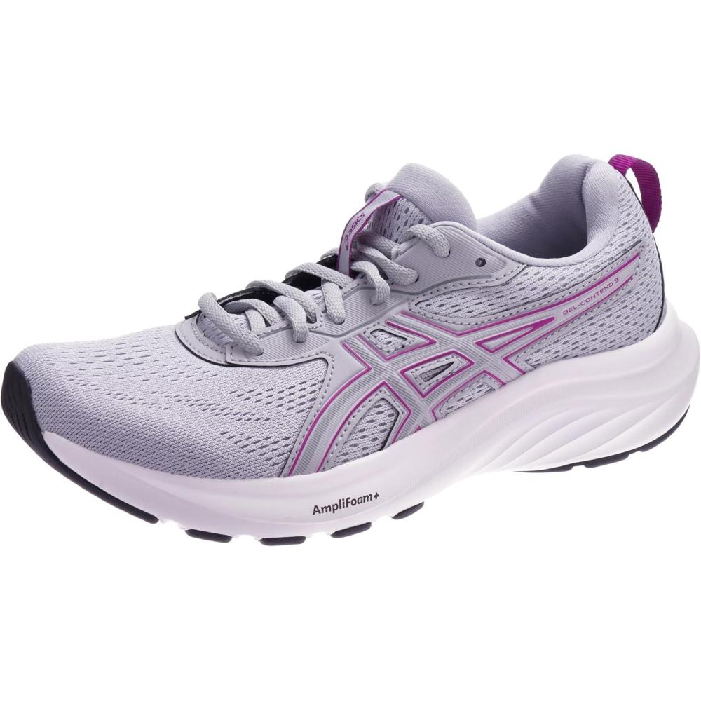 imageAsics Womens GelContend 9 Running ShoesGrey Purple