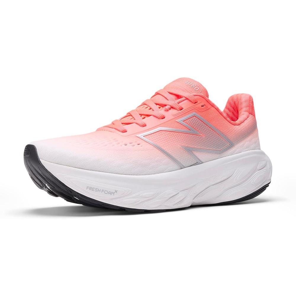 imageNew Balance Womens Fresh Foam X 1080 V14Urgent RedSilver MetallicLight Silver Metallic