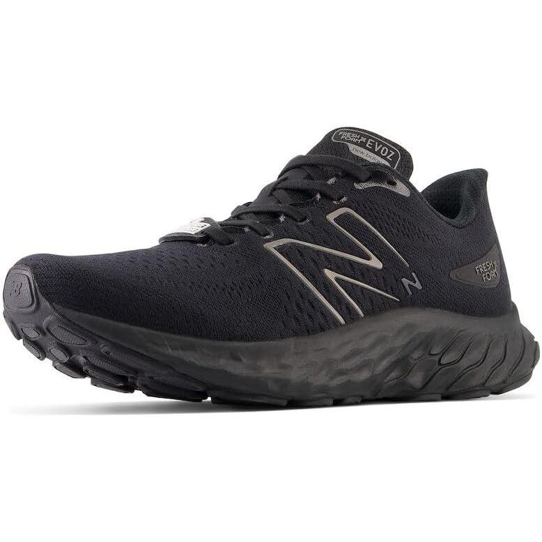 imageNew Balance Womens Fresh Foam X Evoz V3 SlipResistant Running ShoeBlackBlack MetallicBlack