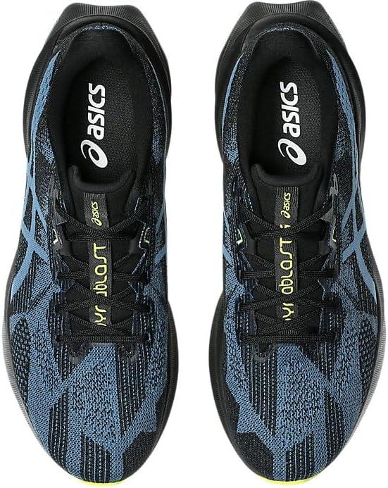 imageASICS Mens DYNABLAST 5 Running ShoesBlackWinter Sea