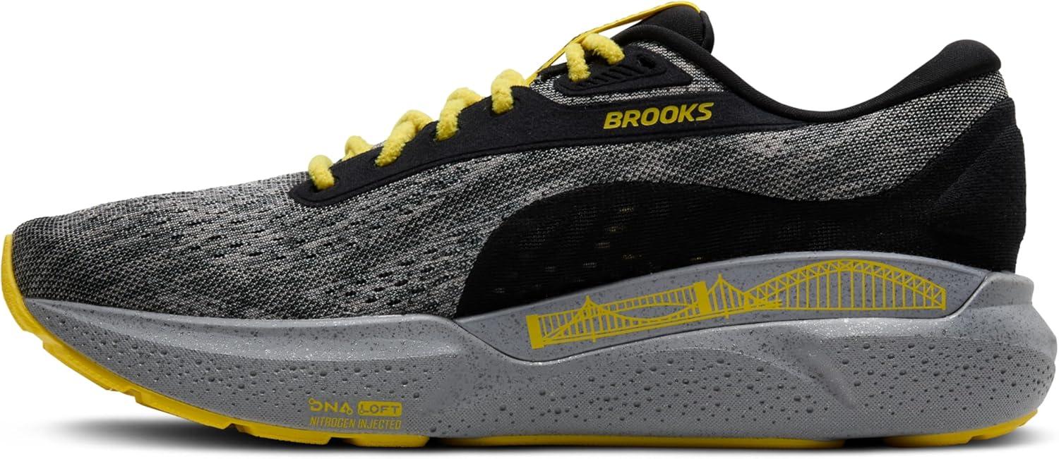 imageBrooks Womens Adrenaline GTS 24 Supportive Running ShoeAlloyBlackCyber