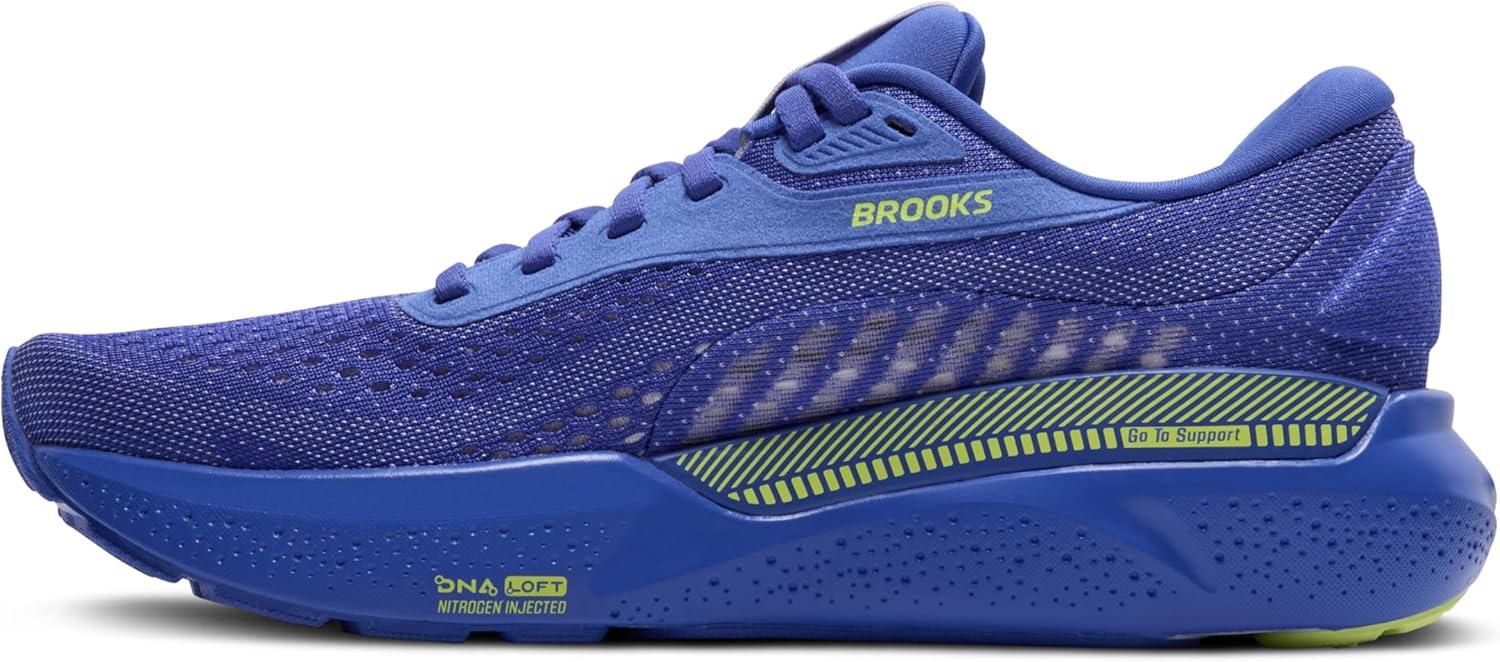 imageBrooks Womens Adrenaline GTS 24 Supportive Running ShoeAmparoThistleYellow
