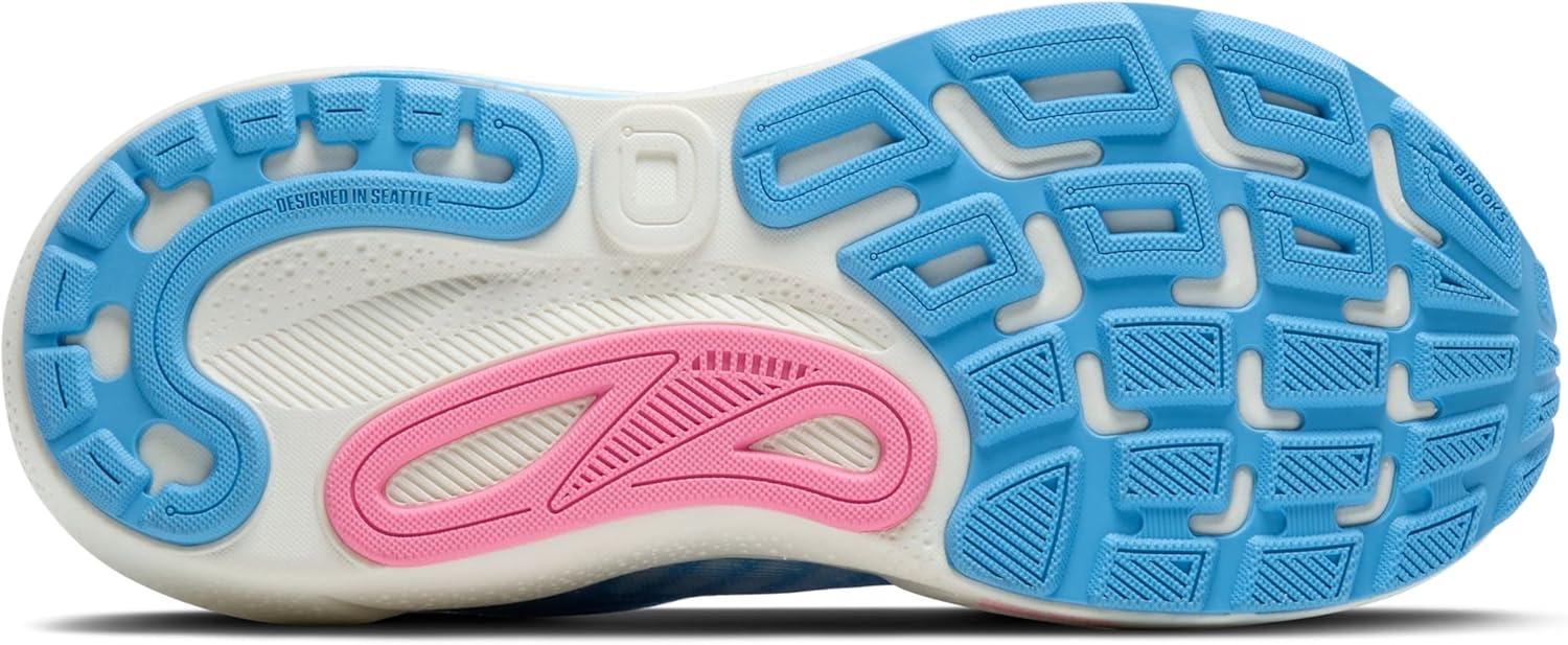 imageBrooks Womens Adrenaline GTS 24 Supportive Running ShoeBonnie BlueGreyPink