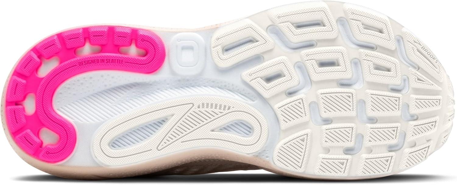 imageBrooks Womens Adrenaline GTS 24 Supportive Running ShoeChateau GreyCoconutPink