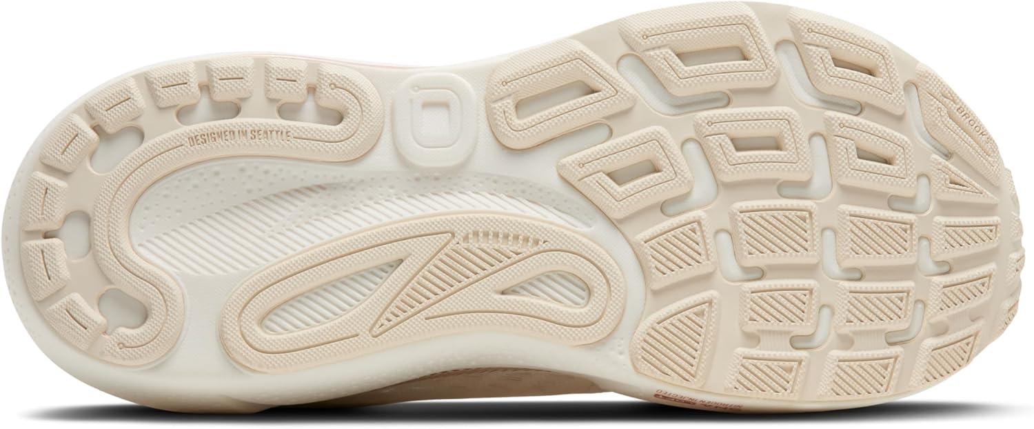 imageBrooks Womens Adrenaline GTS 24 Supportive Running ShoeCoconutRose GoldWhite