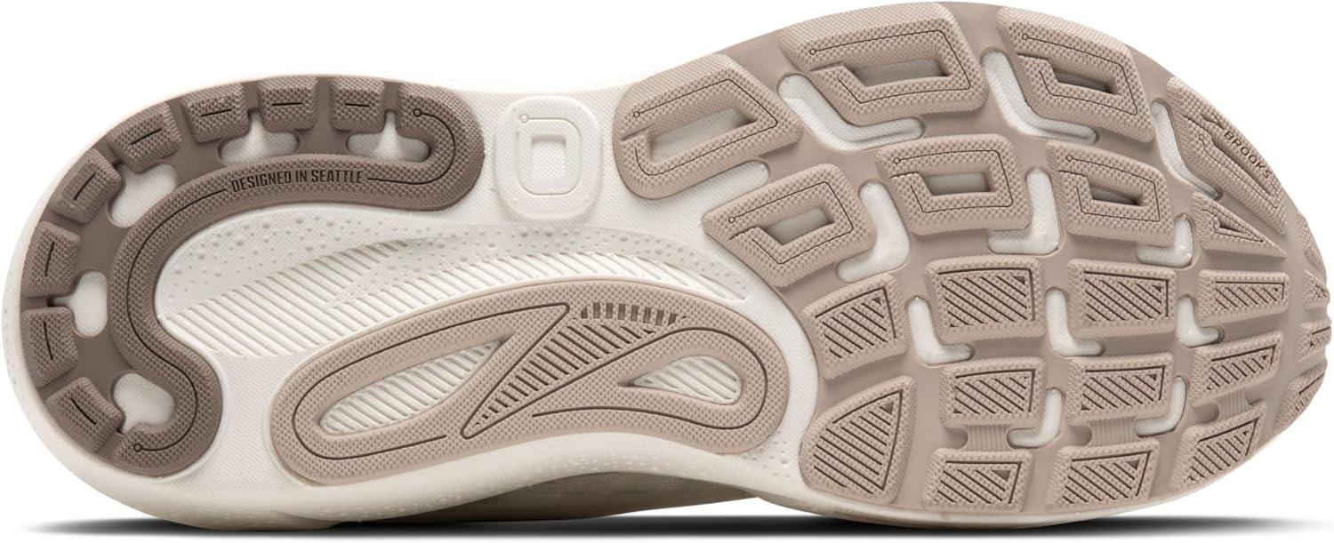 imageBrooks Womens Adrenaline GTS 24 Supportive Running ShoeCoconutWhiteDriftwood