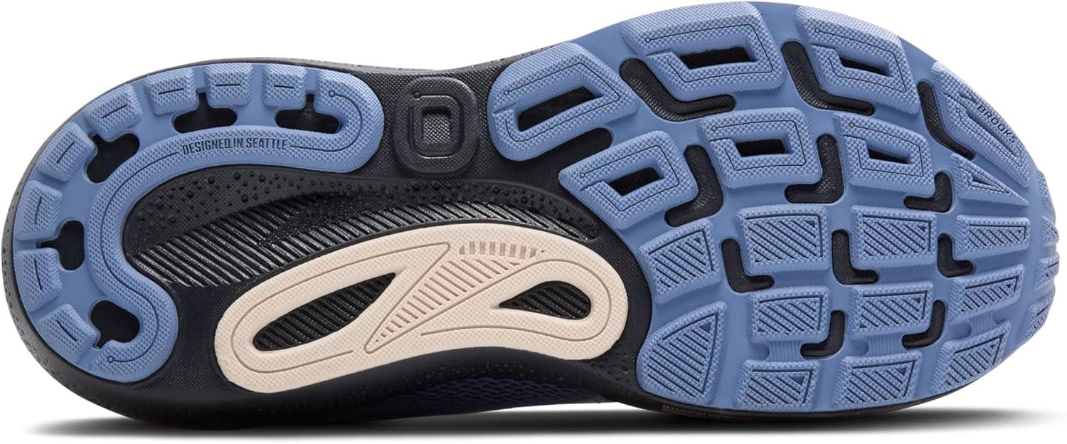 imageBrooks Womens Adrenaline GTS 24 Supportive Running ShoeCountry WashBluewashEbony