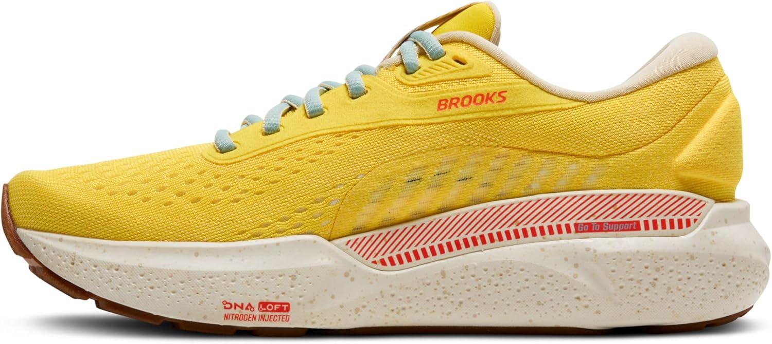 imageBrooks Womens Adrenaline GTS 24 Supportive Running ShoeCyberVermillionSeedpearl