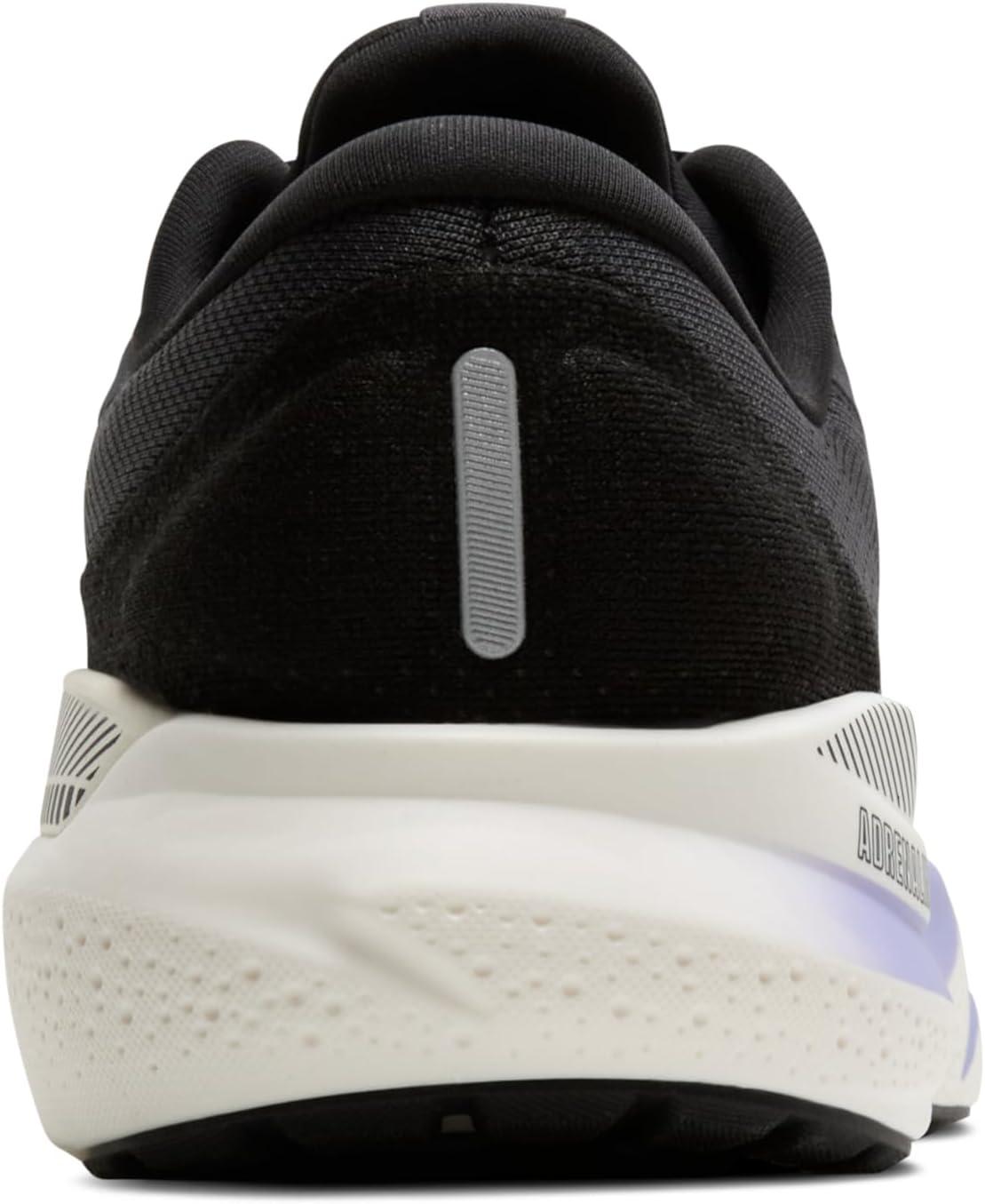 imageBrooks Womens Adrenaline GTS 24 Supportive Running ShoeEbonyBlue HeronSilver