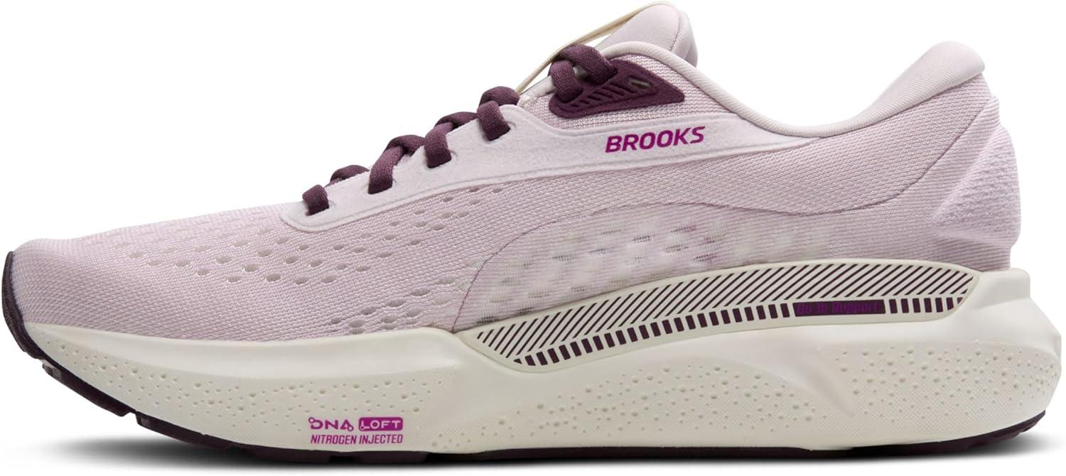 imageBrooks Womens Adrenaline GTS 24 Supportive Running ShoeOrchidCoconutPurple