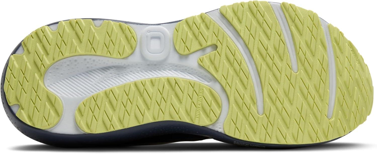 imageBrooks Womens Adrenaline GTS 24 Supportive Running ShoeOysterNightshadowLime