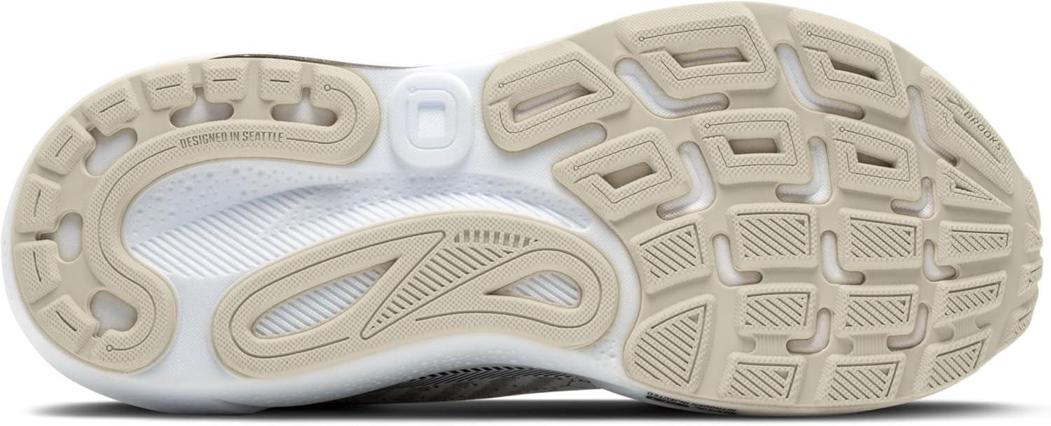 imageBrooks Womens Adrenaline GTS 24 Supportive Running ShoeWhiteBlackPelican