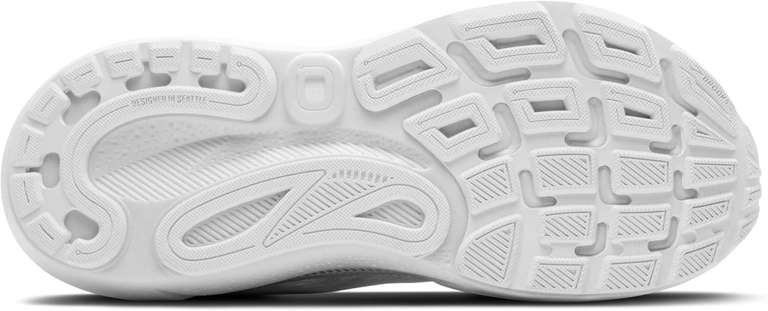 imageBrooks Womens Adrenaline GTS 24 Supportive Running ShoeWhiteOysterAlloy
