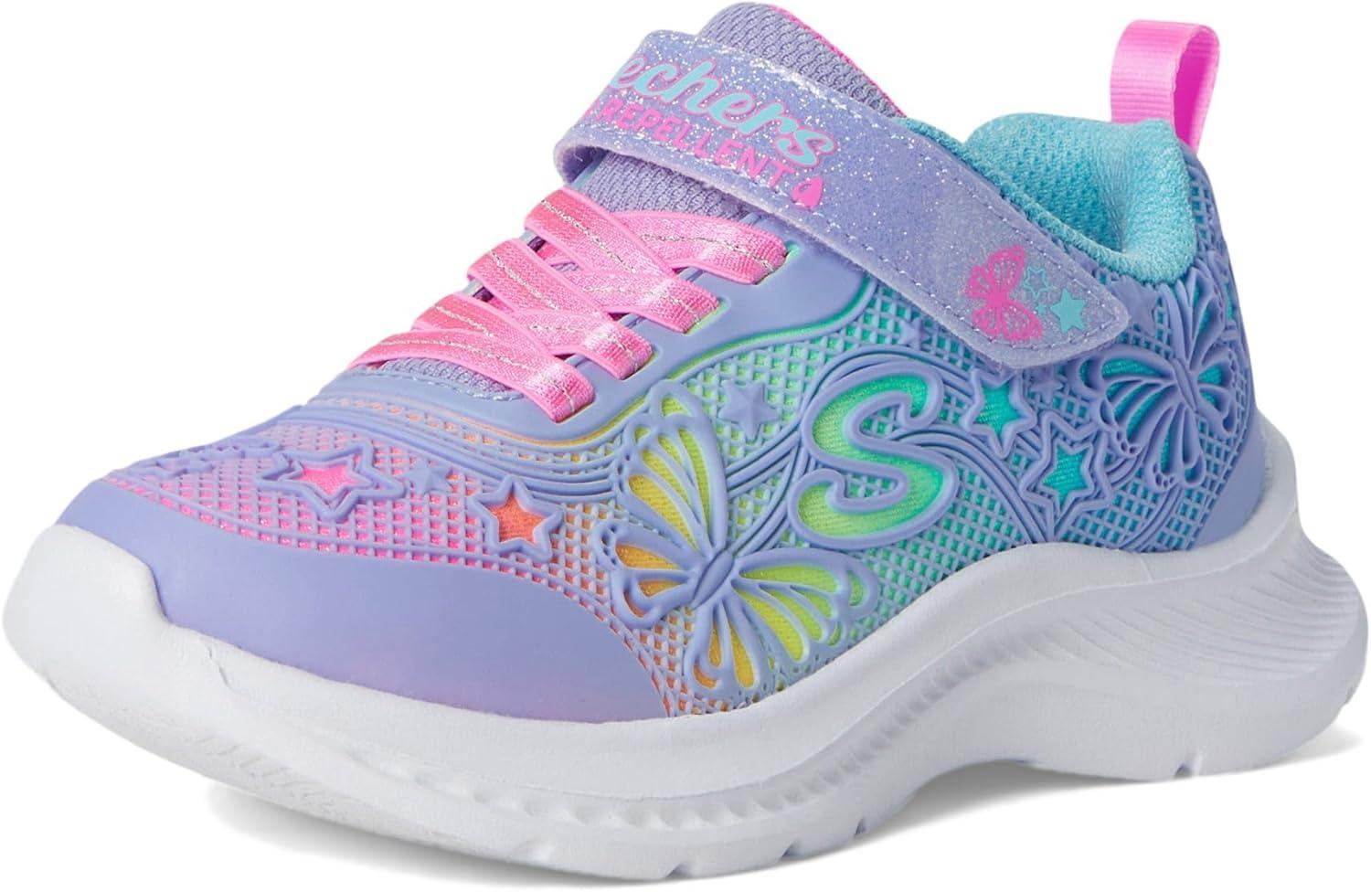 imageSkechers Girls Jumpsters 20 SneakerLavenderMulti