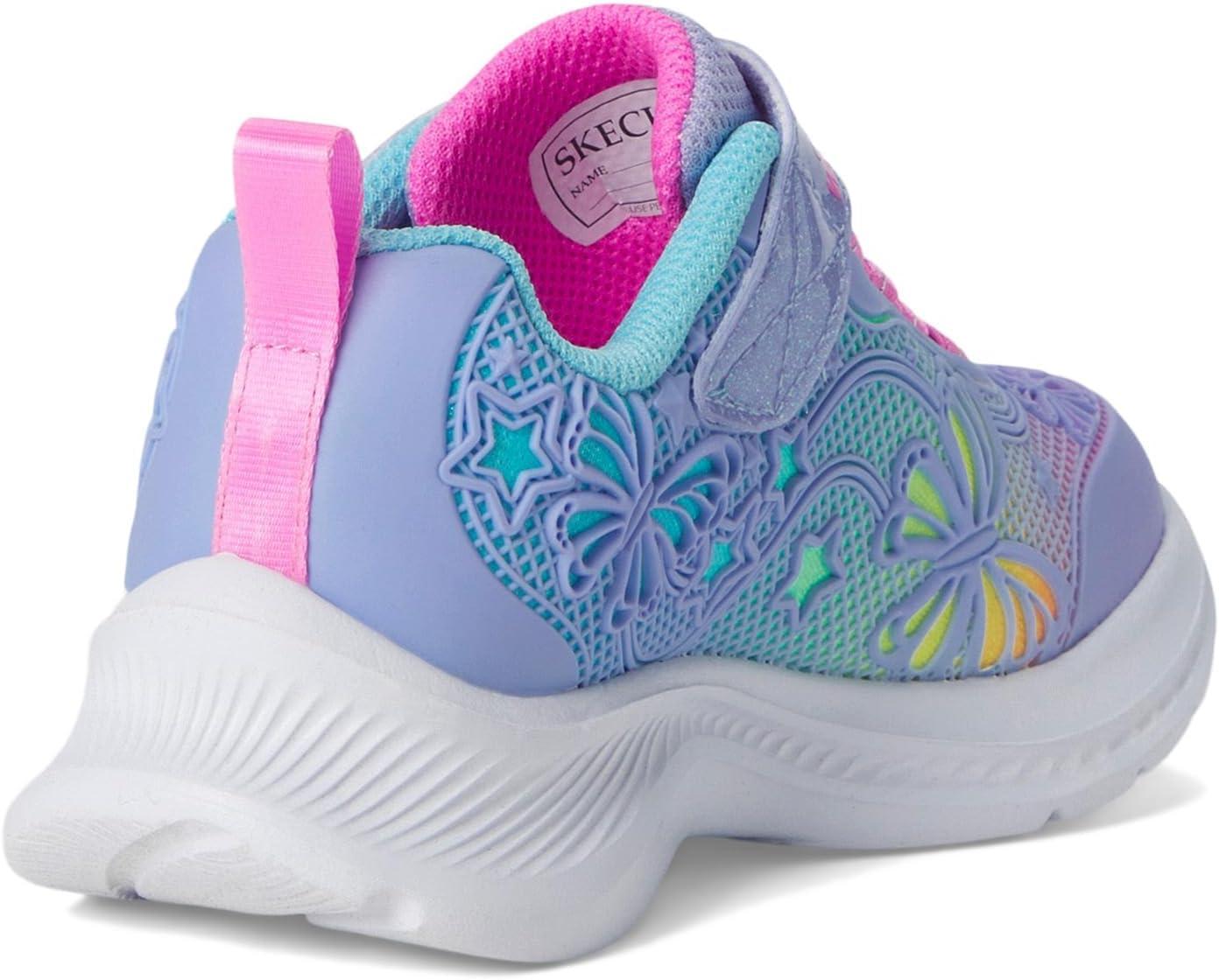 imageSkechers Girls Jumpsters 20 SneakerLavenderMulti