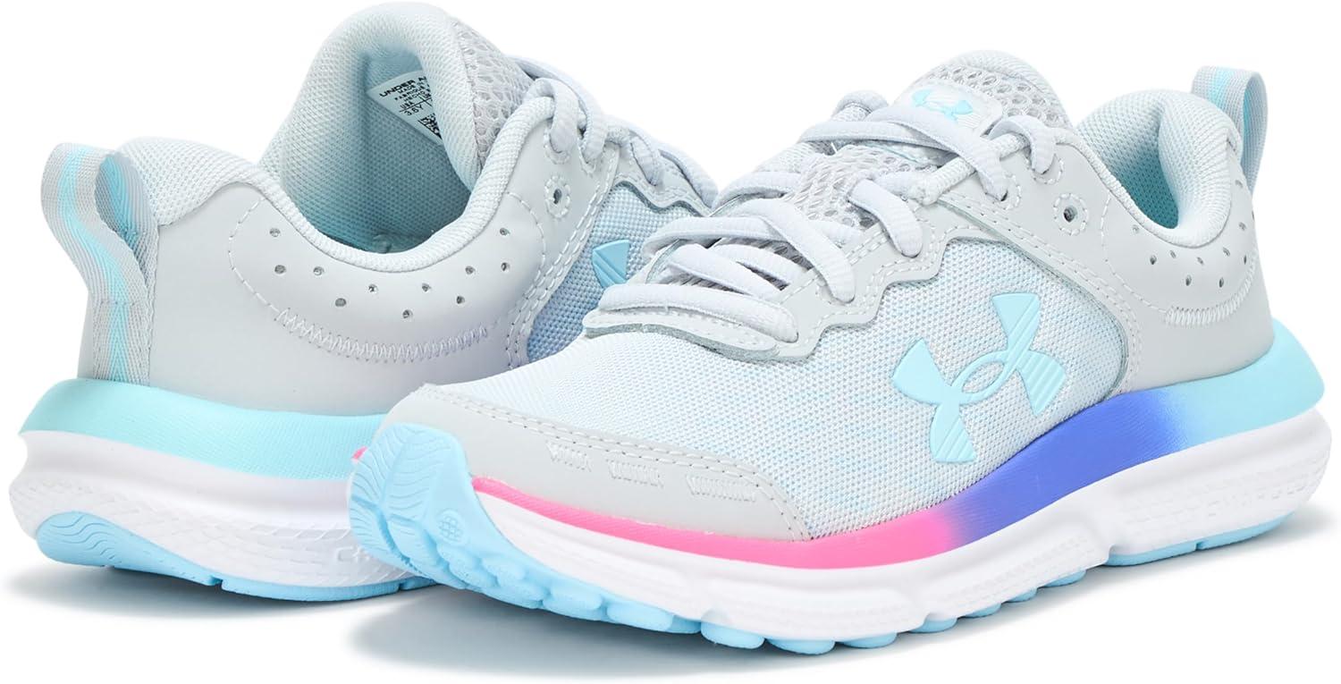 imageUnder Armour Girls Grade School Assert 10014 Halo GrayStreamStream