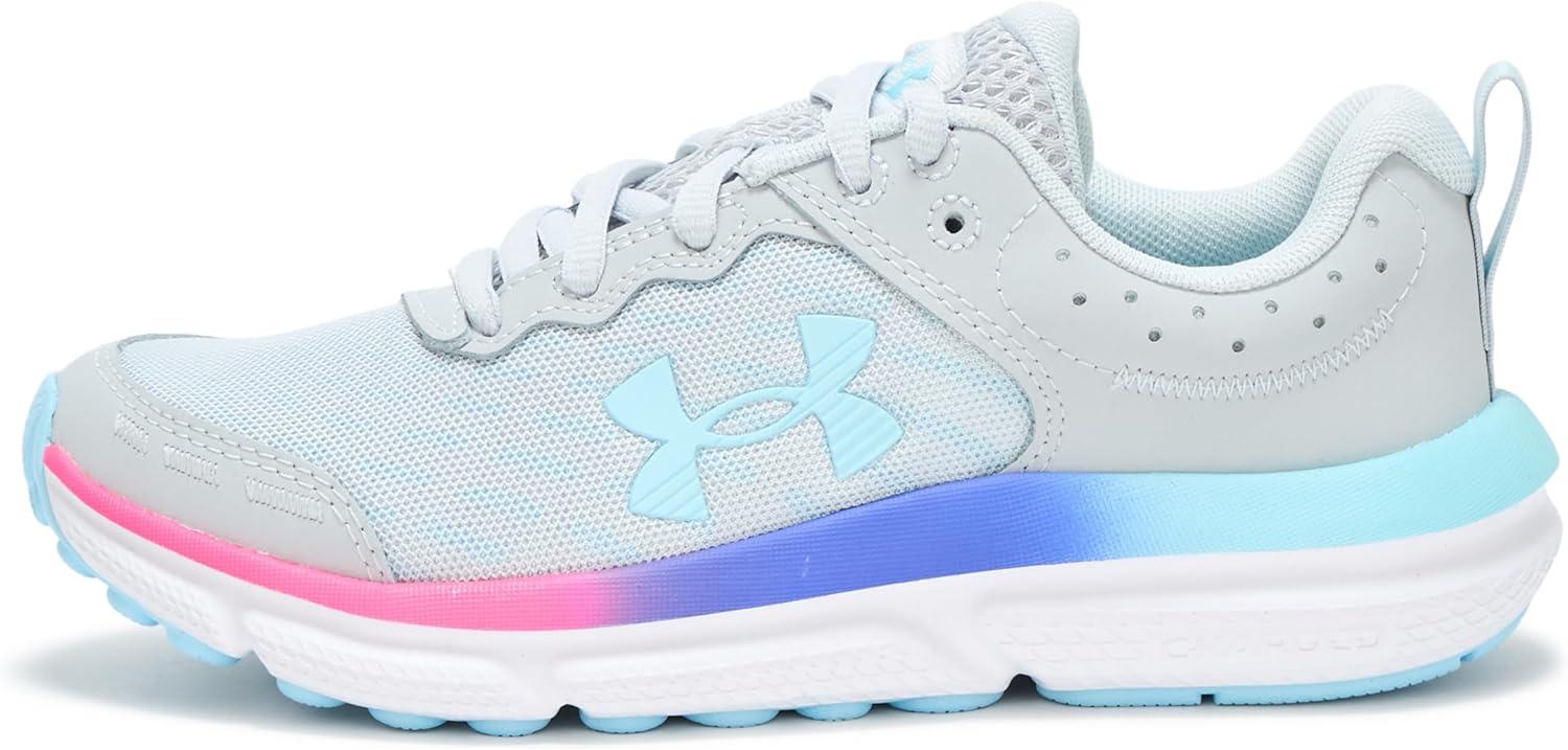 imageUnder Armour Girls Grade School Assert 10014 Halo GrayStreamStream