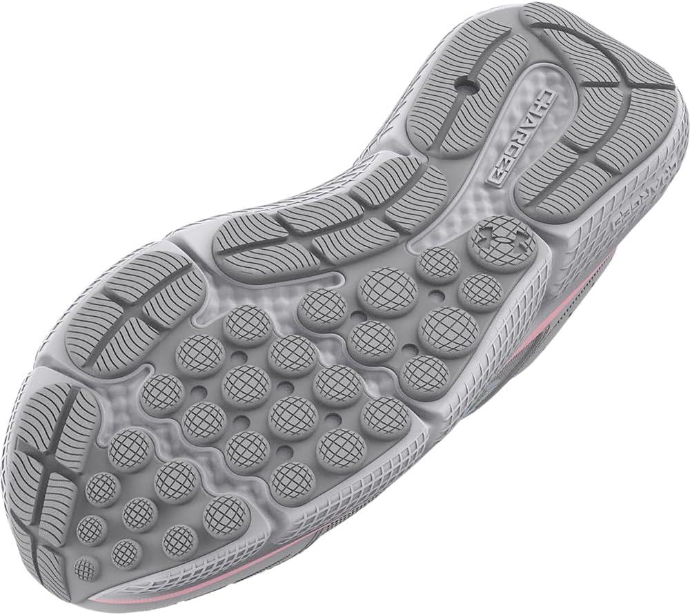 imageUnder Armour Girls Grade School Assert 10102 Halo GrayPink SugarIridescent