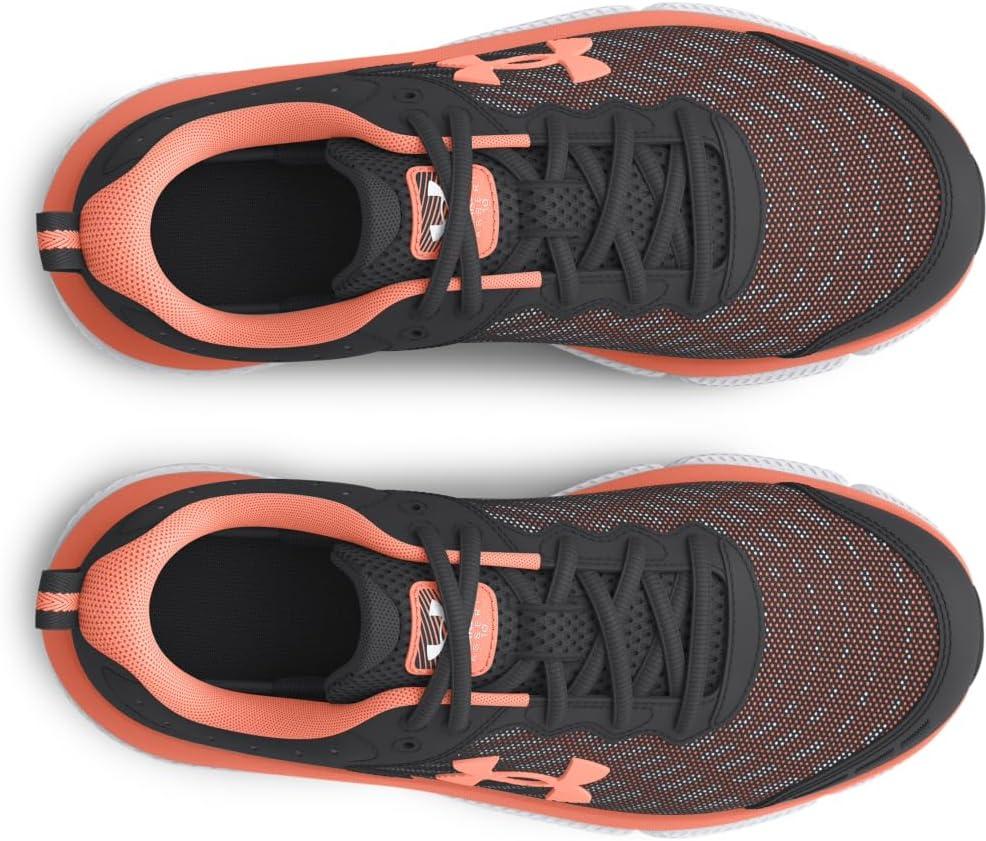 imageUnder Armour Girls Grade School Assert 10104 AnthraciteWhiteFlare Orange