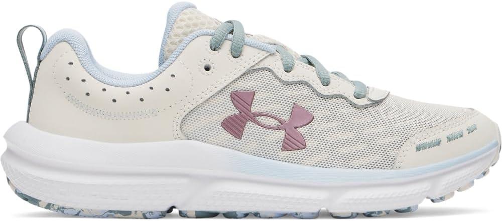 imageUnder Armour Girls Grade School Assert 10279 StoneNimbus BlueMetallic Tourmaline Pink