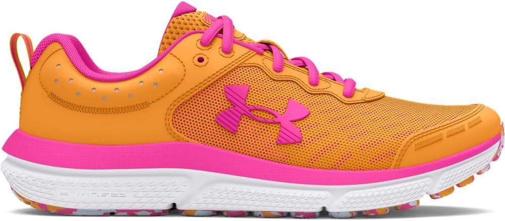 imageUnder Armour Girls Grade School Assert 10800 Nova OrangeRebel PinkRebel Pink