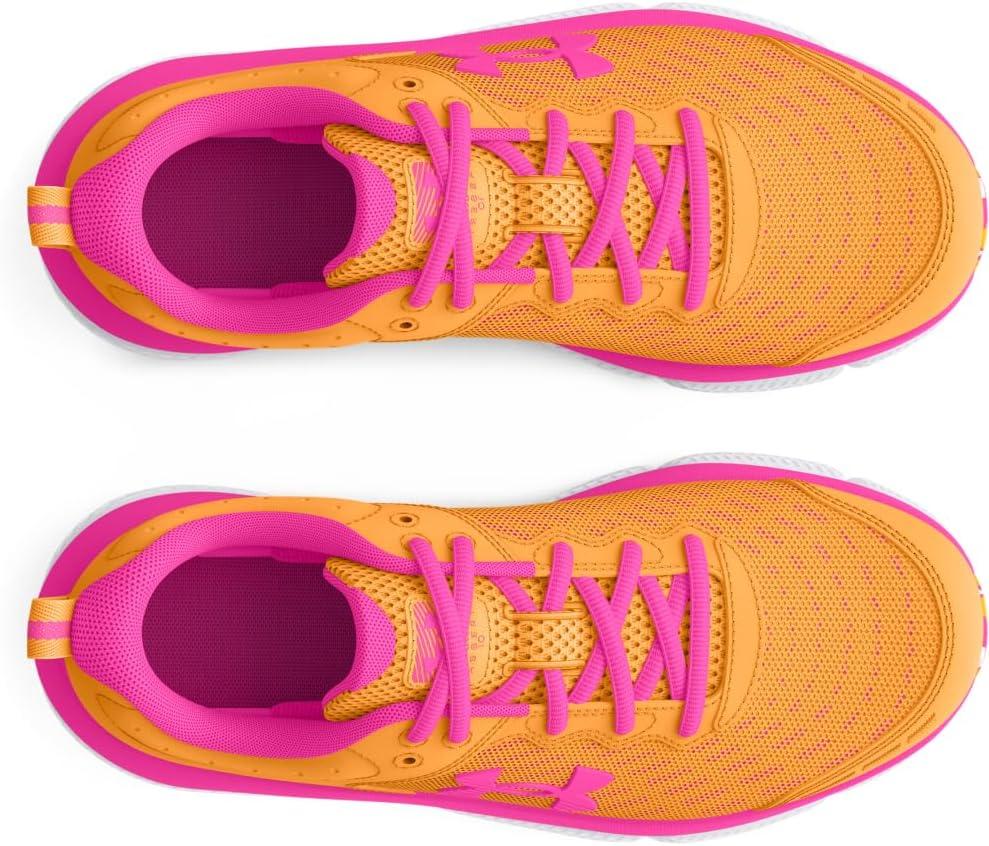 imageUnder Armour Girls Grade School Assert 10800 Nova OrangeRebel PinkRebel Pink