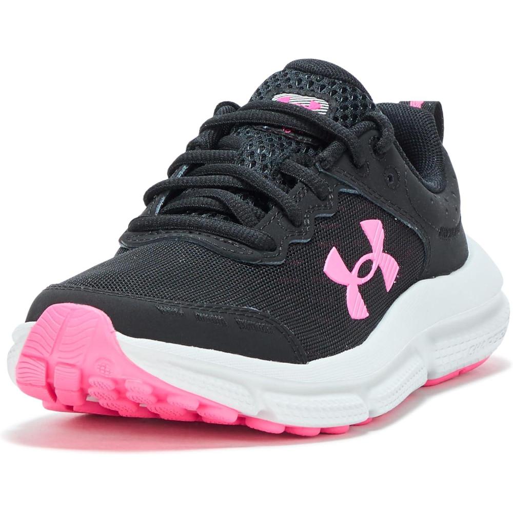 imageUnder Armour Girls Grade School Assert 10003 BlackAero PinkAero Pink